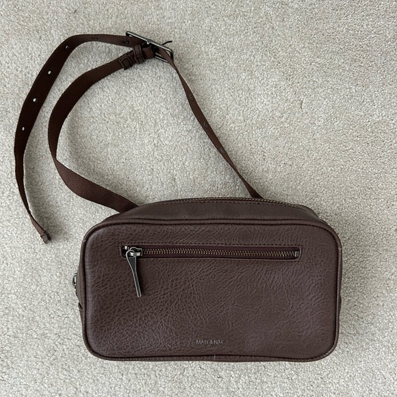Matt & Nat Other - Matt and Nat HANKA VEGAN FANNY  PACK - DWELL brown